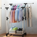 Extended Double Pool Cloth Hanging Stand