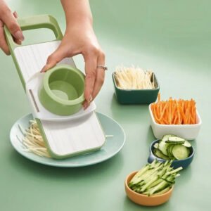 5 in 1 Stainless Steel Multifunctional Safe Vegetable Cutter
